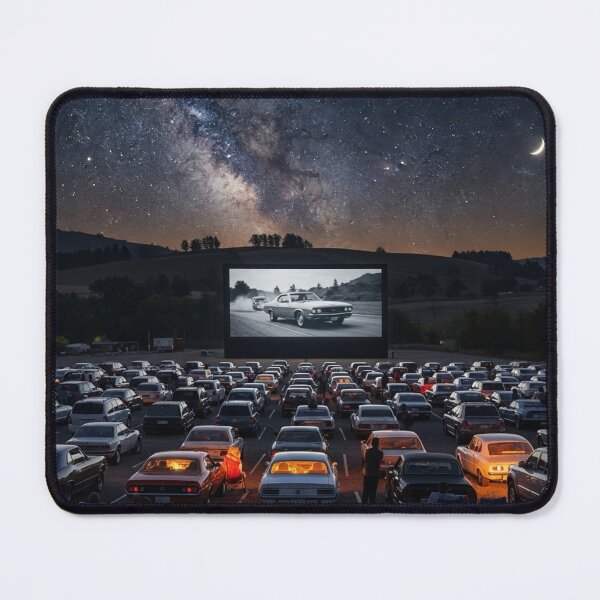 Item preview, People at a drive-in movie theater designed and sold by Losancestros.