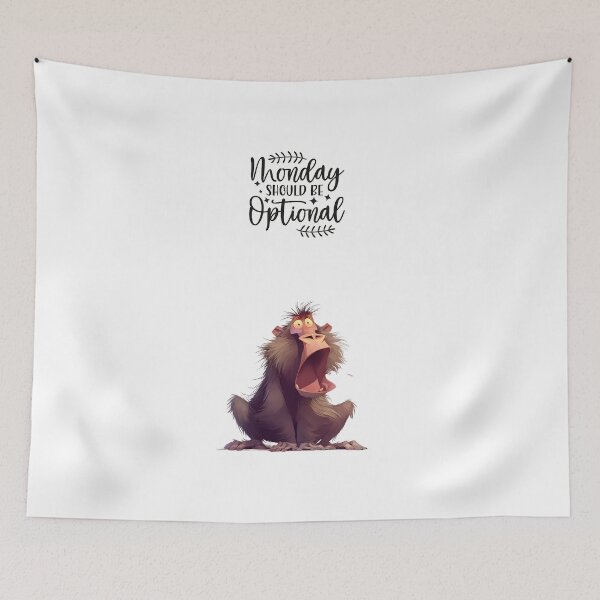 Item preview, Monday should be optional  designed and sold by HASHTAG2020.
