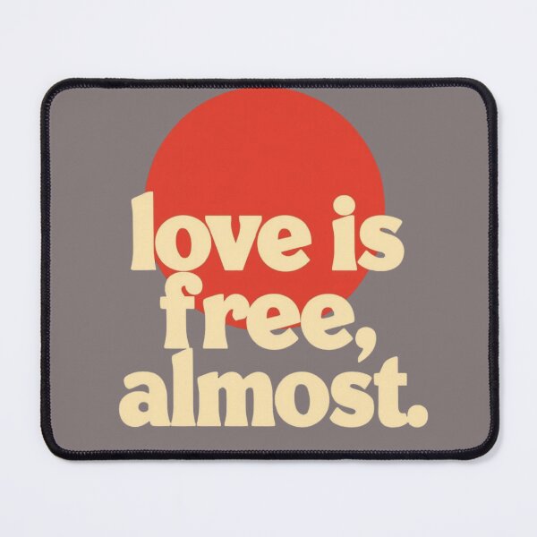 Item preview, Love is Free, Almost. designed and sold by BKDIGITALSHOP.