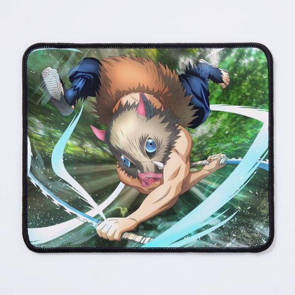 Item preview, Inosuke Hashibira Demon Slayer Anime Art designed and sold by PosterFuel.