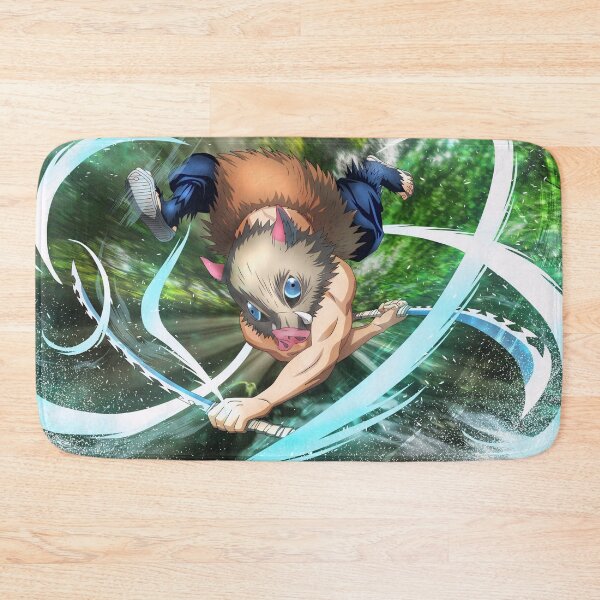 Item preview, Inosuke Hashibira Demon Slayer Anime Art designed and sold by PosterFuel.