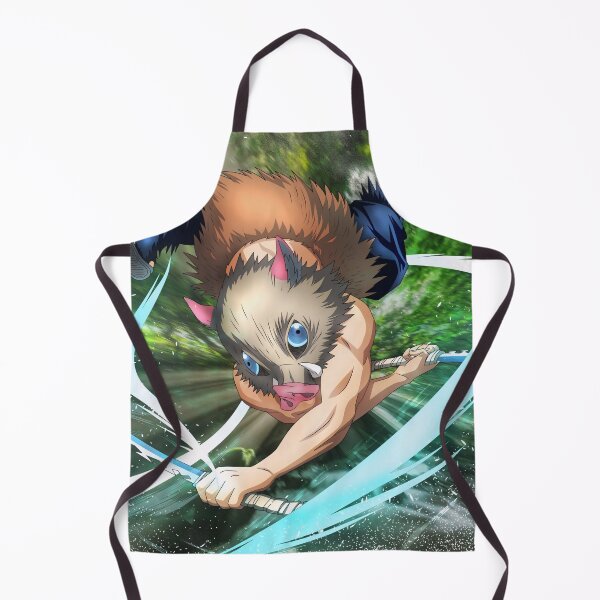 Item preview, Inosuke Hashibira Demon Slayer Anime Art designed and sold by PosterFuel.