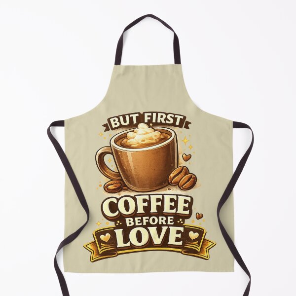 Item preview, Coffee Before Love – Funny Valentine Coffee Quote designed and sold by PunchDrop.