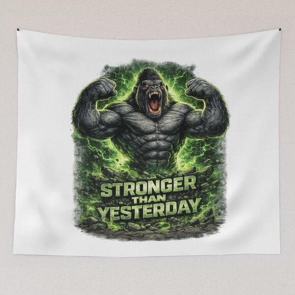 Item preview, Gorilla Gym Motivation Design designed and sold by gabeszshop.