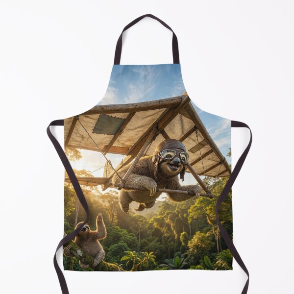 Item preview, Spunky Sloth Takes Flight designed and sold by Tridentulus.