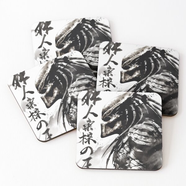 Item preview, The Predator Sumi-e designed and sold by AnimeArsenalPrints.