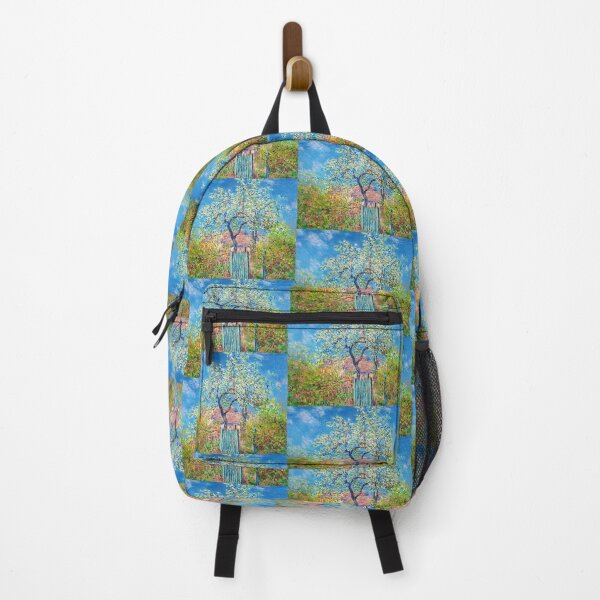 Item preview, Poirier En Fleurs by Claude Monet: Impressionist Garden Fine Art Poster designed and sold by artofuniverse.