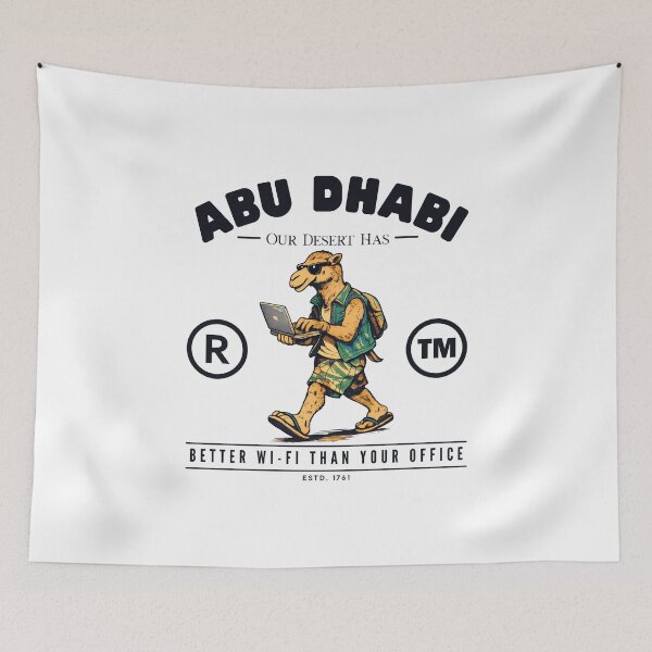 Item preview, Abu Dhabi : our desert has better wi-fi than your office designed and sold by Peerless-Prime.