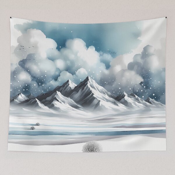 Item preview, Snowy Tree designed and sold by Visual Nomad Club.