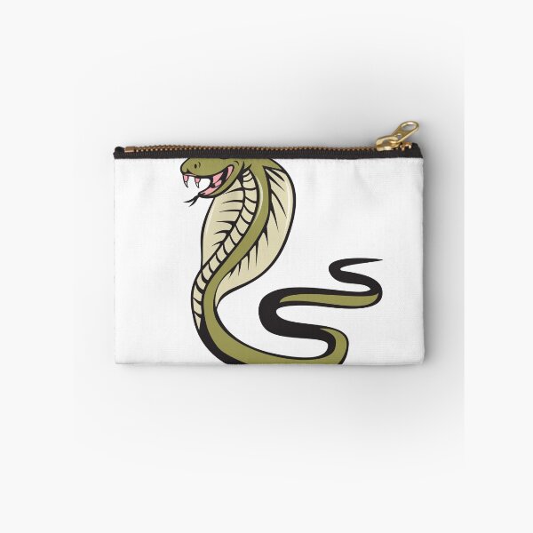 Item preview, Cobra Viper Snake Attacking Cartoon designed and sold by patrimonio.