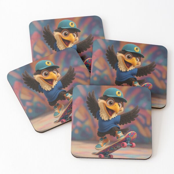 Item preview, Skater Mexican Eagle designed and sold by Sillytoe.