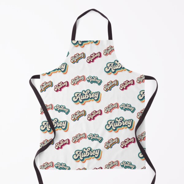 Item preview, Aubrey Name - Retro Layered Script Lettering in Multiple Color Styles designed and sold by BADGECRAFT STUDIO.