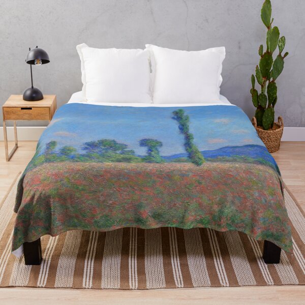 Item preview, Poppy Field Giverny by Claude Monet: Impressionist French Landscape Poster designed and sold by artofuniverse.
