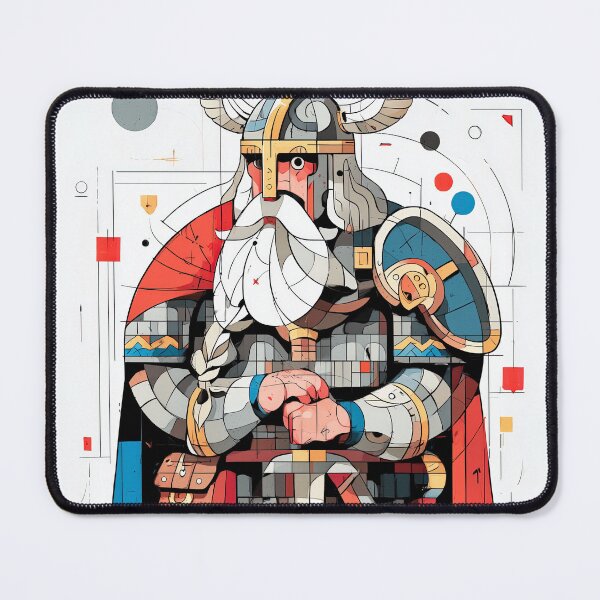 Item preview, Warrior of the Fjords designed and sold by Retro Type.