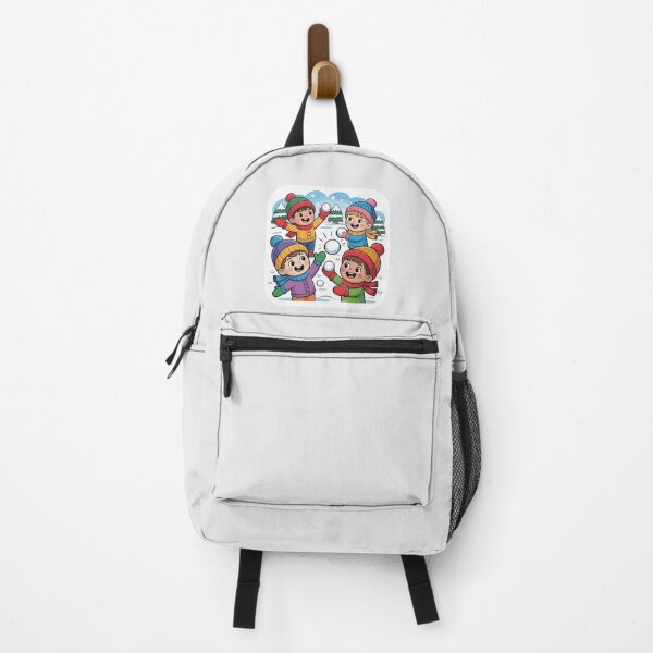 Item preview, Children are throwing themselves into the snow designed and sold by desinganddecor.