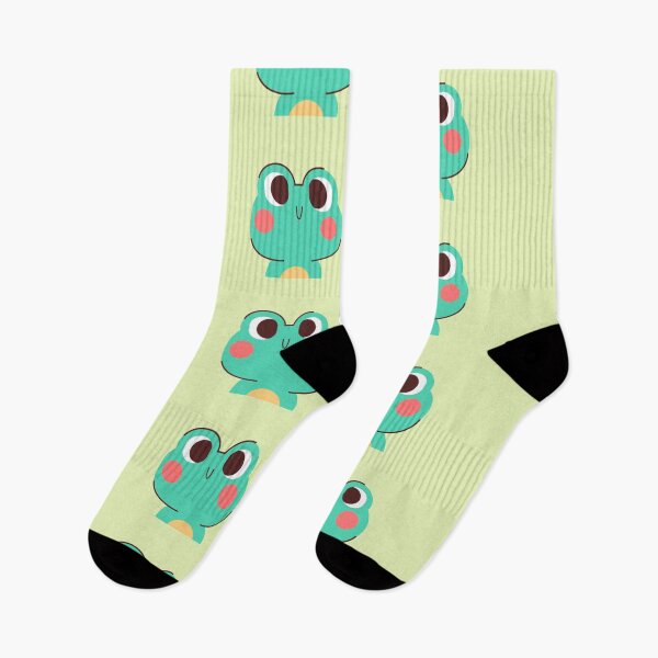 Item preview,  Cute Cartoon Frog Sticker with Playful Expression designed and sold by nada-art.