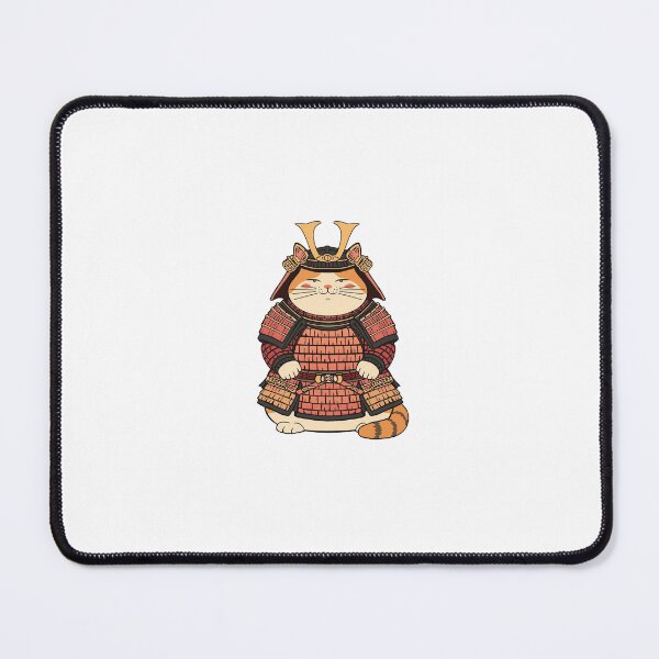 Item preview, Samurai Cat - Traditional Japanese Ukiyo-e Style designed and sold by NeoVibeStudio.