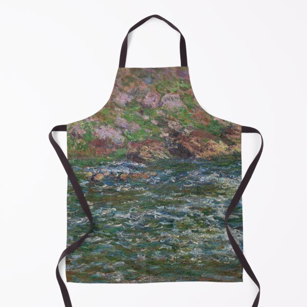 Item preview, Rapids on the Petite Creuse at Fresselines by Claude Monet: Impressionist River Poster designed and sold by artofuniverse.