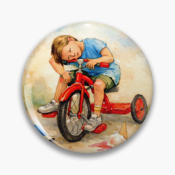 Item preview, Tuckered Trike Tyke(watercolor) designed and sold by Michael Puckett.