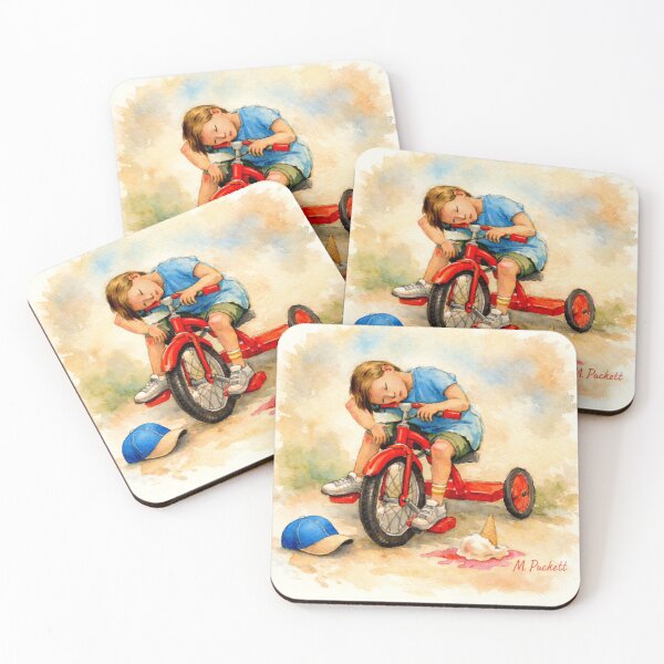 Item preview, Tuckered Trike Tyke(watercolor) designed and sold by Michael Puckett.