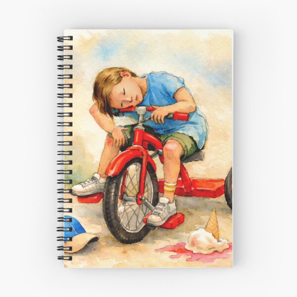 Item preview, Tuckered Trike Tyke(watercolor) designed and sold by Michael Puckett.