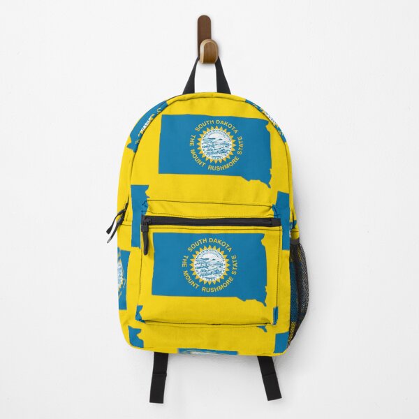 Item preview, South Dakota State Pride, Map & Flag Emblem designed and sold by mashmosh.