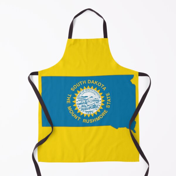 Item preview, South Dakota State Pride, Map & Flag Emblem designed and sold by mashmosh.