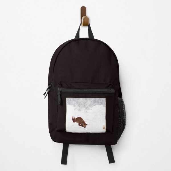 Item preview, Winter Fox nose diving into snow - Whimsical Playful Graphic Portrait designed and sold by PVTCreations.