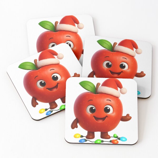 Item preview, Christmas Apple designed and sold by Sillytoe.