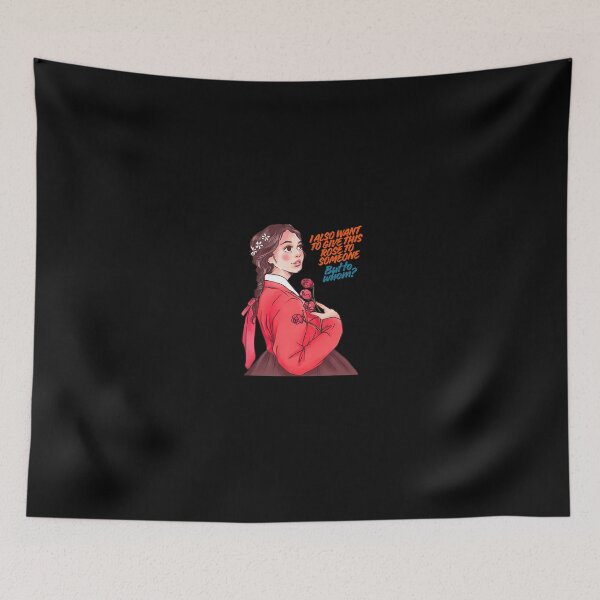 Item preview, Waiting for Love - Rose Day Special Girl Illustration designed and sold by PhantomArtStore.