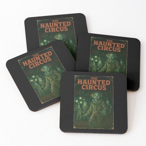 Item preview, The Haunted Circus - Creepy Clown Freak Show Poster designed and sold by The Devil's Bargain.