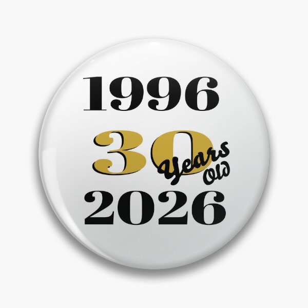 Item preview, Vintage 1996 Black & Gold 30 years old Typography Collection designed and sold by RemieJames.