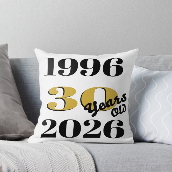 Item preview, Vintage 1996 Black & Gold 30 years old Typography Collection designed and sold by RemieJames.