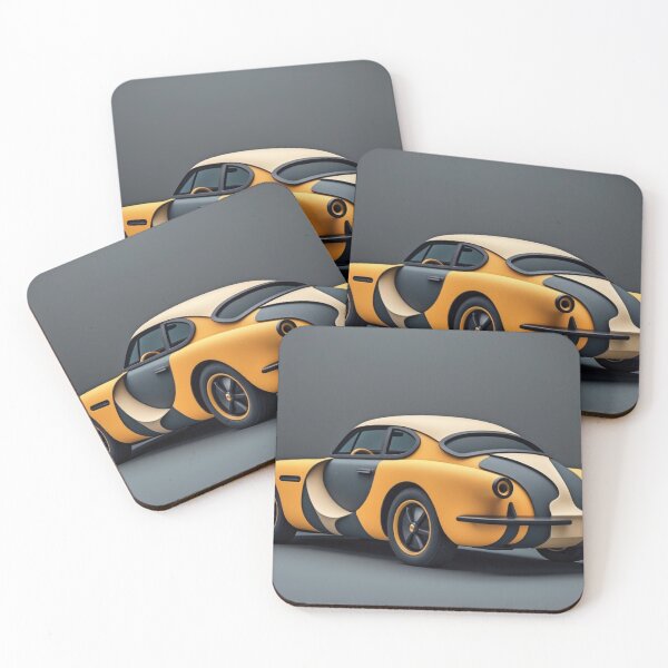 Item preview, Retro Sportscar with Bold Design designed and sold by sneidere9dace.