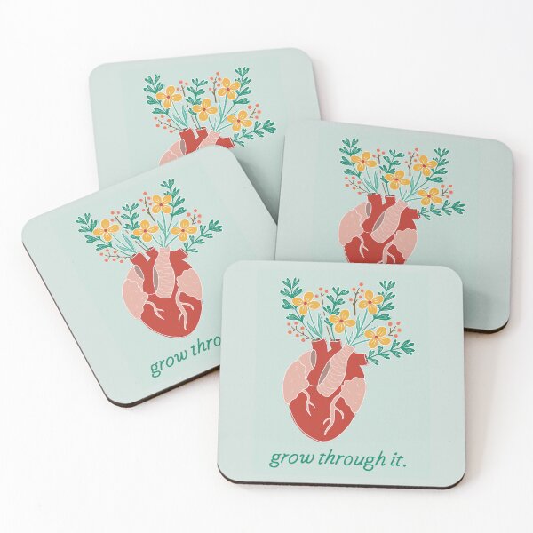 Item preview, grow through it designed and sold by SamCatArt.