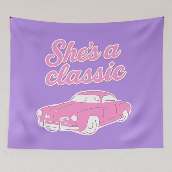 Item preview, She's a classic | Vintage car Karmann Ghia designed and sold by Bram Donker.