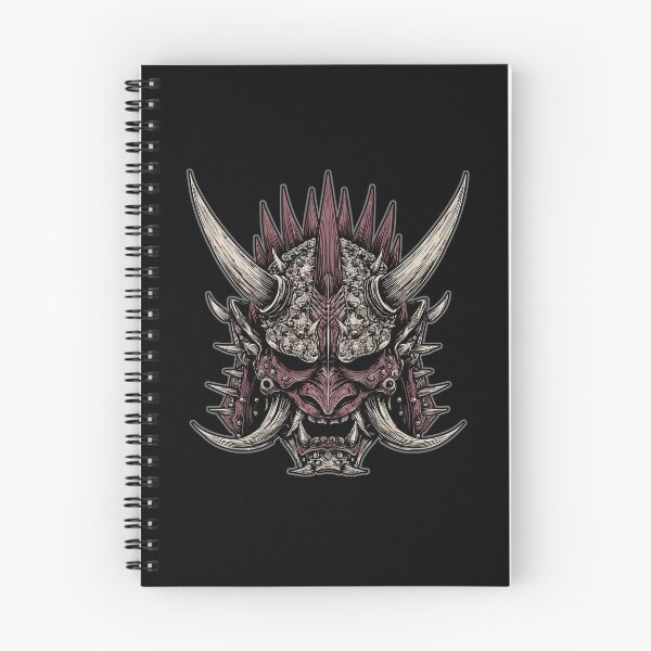 Item preview, Demon mask – Dark oni horror motif designed and sold by drizzd.