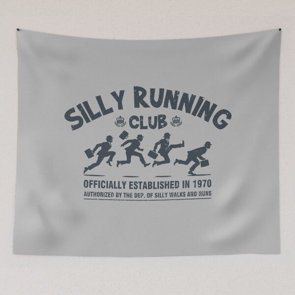 Item preview, Funny Silly Running Club | Ministry of Silly Walks Parody designed and sold by erion5k.