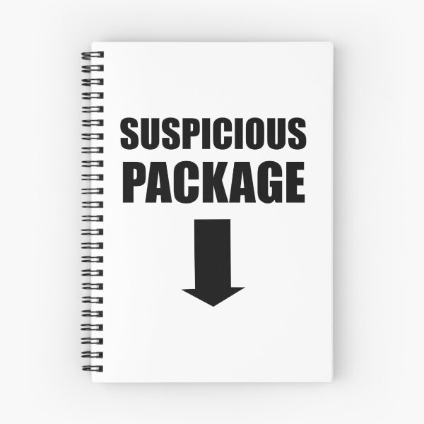 Item preview, Suspicious Package Innuendo Joke designed and sold by TheBestStore.