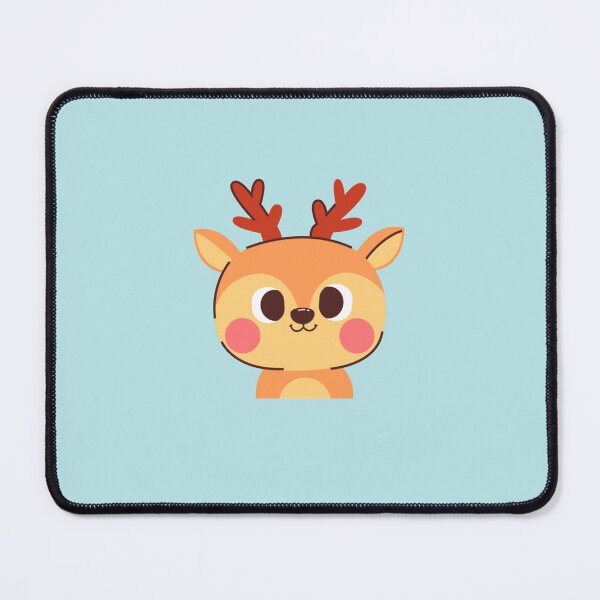 Item preview, Cute and Beautiful Smiling deer Sticker designed and sold by nada-art.