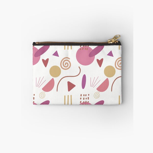 Artikelvorschau, Playful Abstract Lines – Soft Shapes Pattern in Pink entworfen und verkauft von vanessa.kreativdesign.