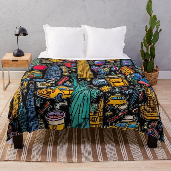 Item preview, New York City Doodle Pattern designed and sold by Infopreneur1231.