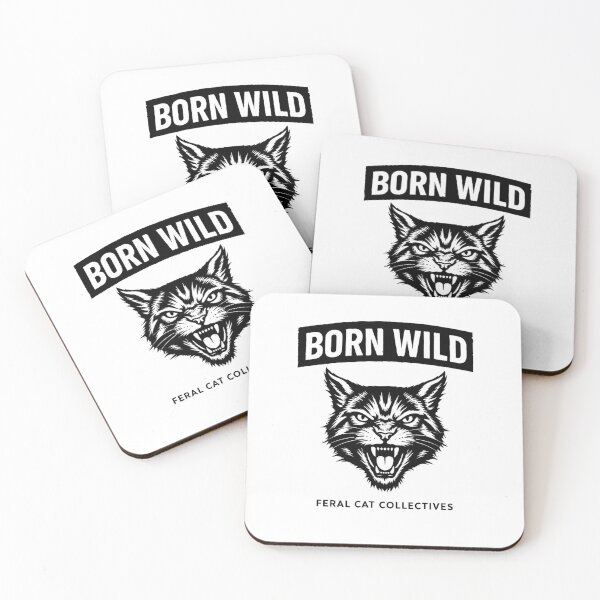 Item preview, Born Wild designed and sold by FeralCatCollectives.