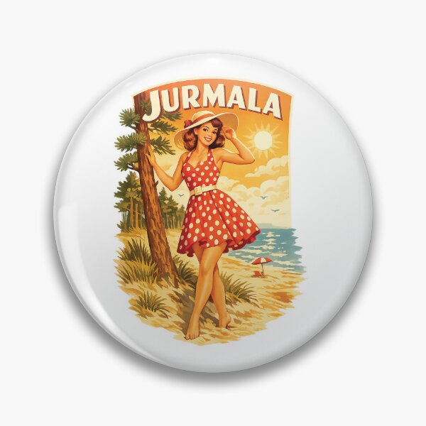 Item preview, Vintage 1950's Jurmala City beach in Latvia, Europe designed and sold by YooriDare.