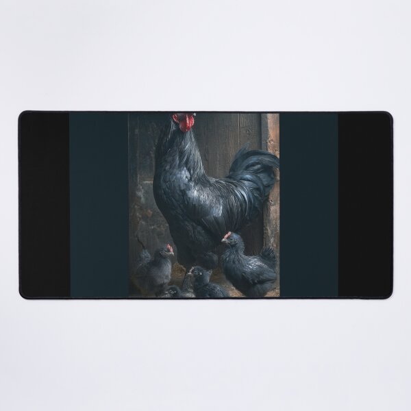 Item preview, Ayam Cemani chicken designed and sold by Helios Be. Lavsh.