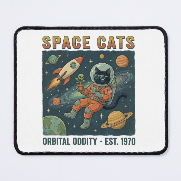 Item preview, Space Cats designed and sold by ARTILOGÍA.