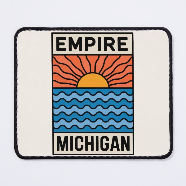 Item preview, Empire Michigan - Sunset Card Design designed and sold by TheOldMittenIllustrated.