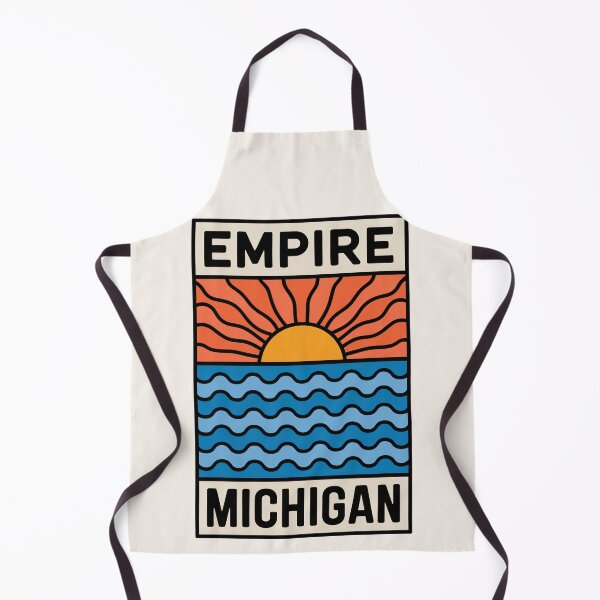 Item preview, Empire Michigan - Sunset Card Design designed and sold by TheOldMittenIllustrated.