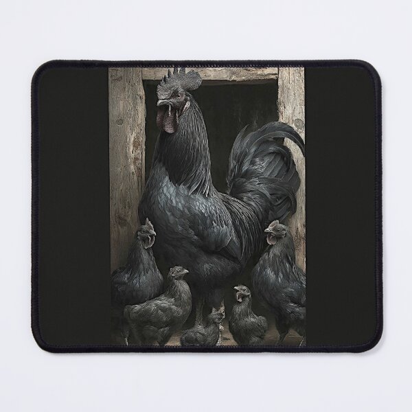 Item preview, Ayam Cemani chicken#1 designed and sold by Helios Be. Lavsh.