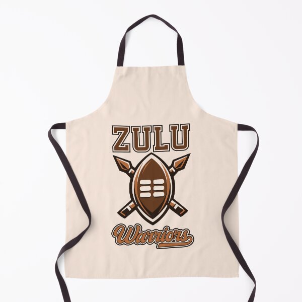 Item preview, Zulu Warriors Tribal Sports Crest designed and sold by MehMerchTees.